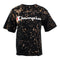 S/S Bleached Crop LogoTee - Denny's