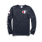 Heritage Long Sleeve Tee with Big C and Script Down Arm - Denny's