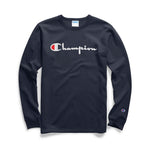 Heritage Long Sleeve Flock Script Tee - Denny's