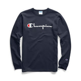 Heritage Long Sleeve Flock Script Tee - Denny's