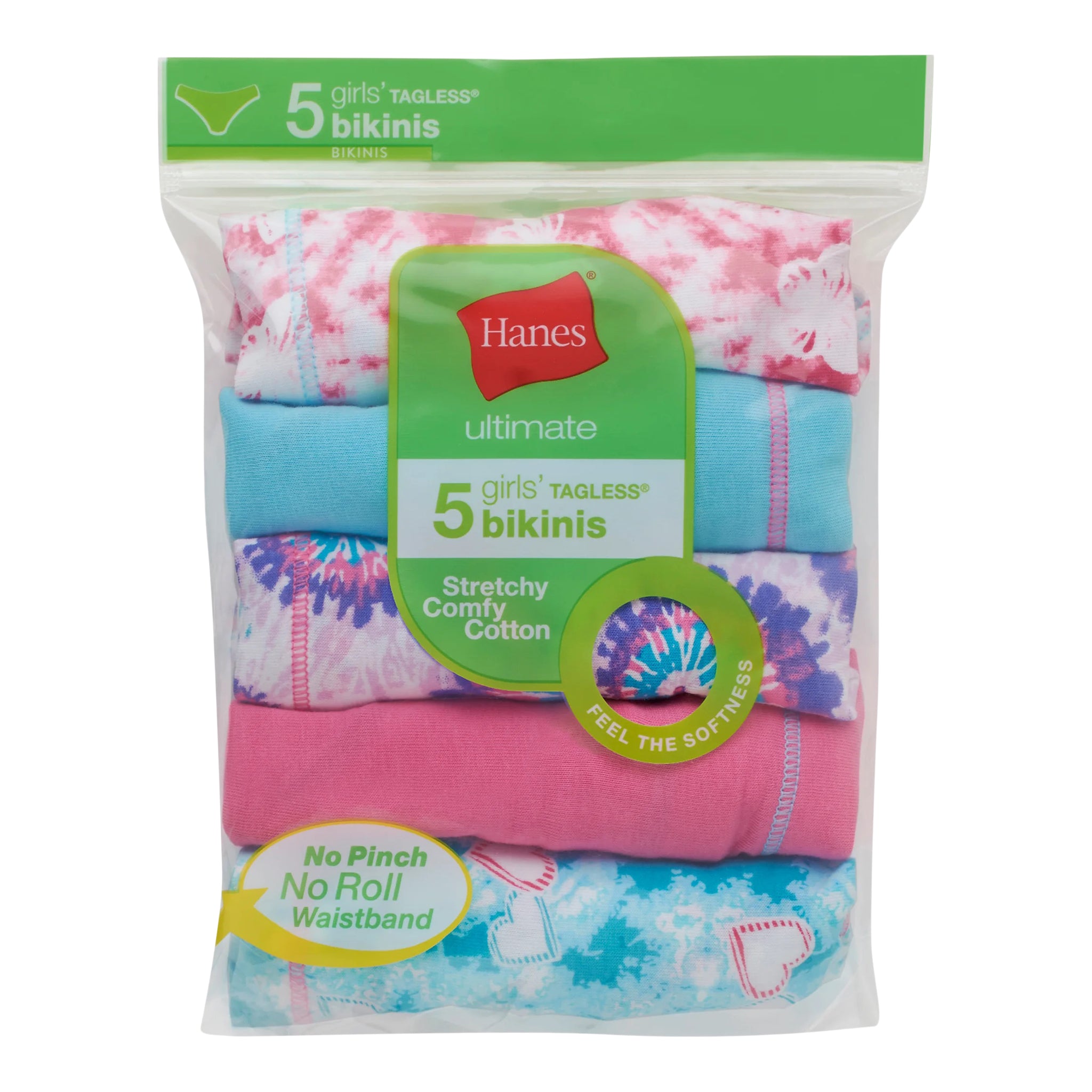 Girl`s 5pk Bikini - Denny's