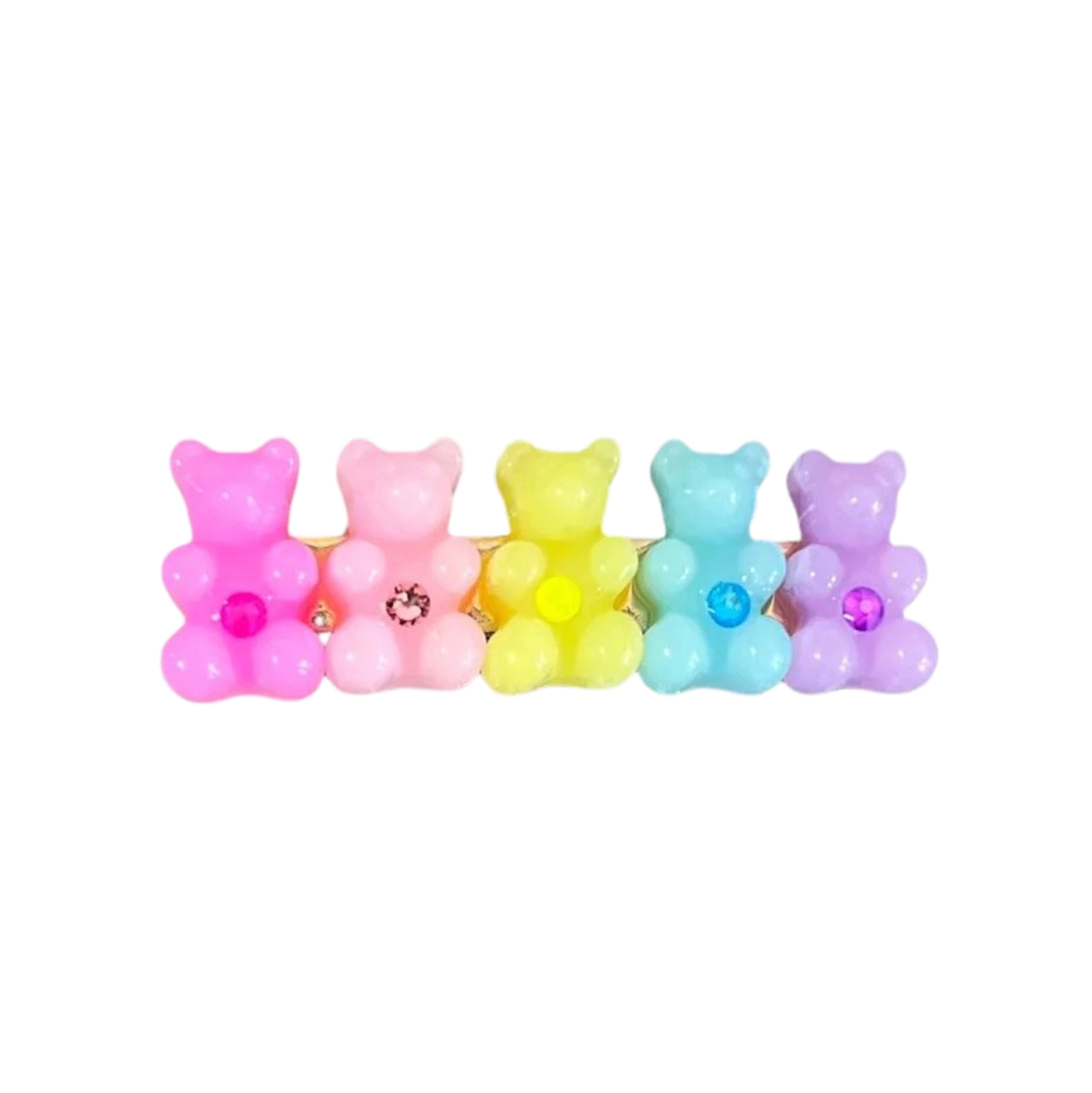 Pastel Gummy Bear Clip - Denny's