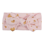 Pink Metallic Heart Headband - Denny's