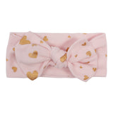 Pink Metallic Heart Headband - Denny's