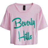 Beverly Hills Crop Tee - Denny's