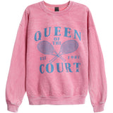 Queen Of the Court Sweatshirt - Denny's