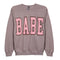 Babe Oversized Sweatshirt - Denny's