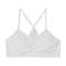 Ruched Crop Lace Racer Back - Denny's