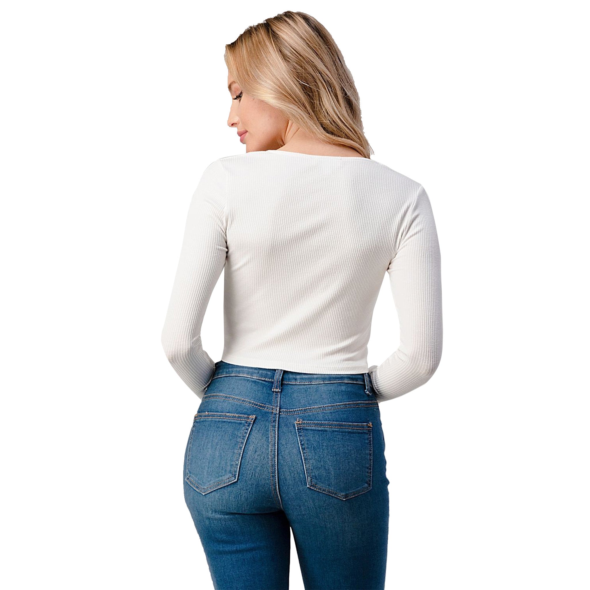 Ribbed Cardigan - Denny's