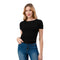 Ruched Side Ribbed Top - Denny's