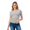 Ruched Side Ribbed Top - Denny's