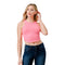 Ribbed Raw Edge Tank Top - Denny's