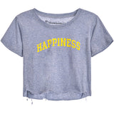 Happiness Crop Tee - Denny's