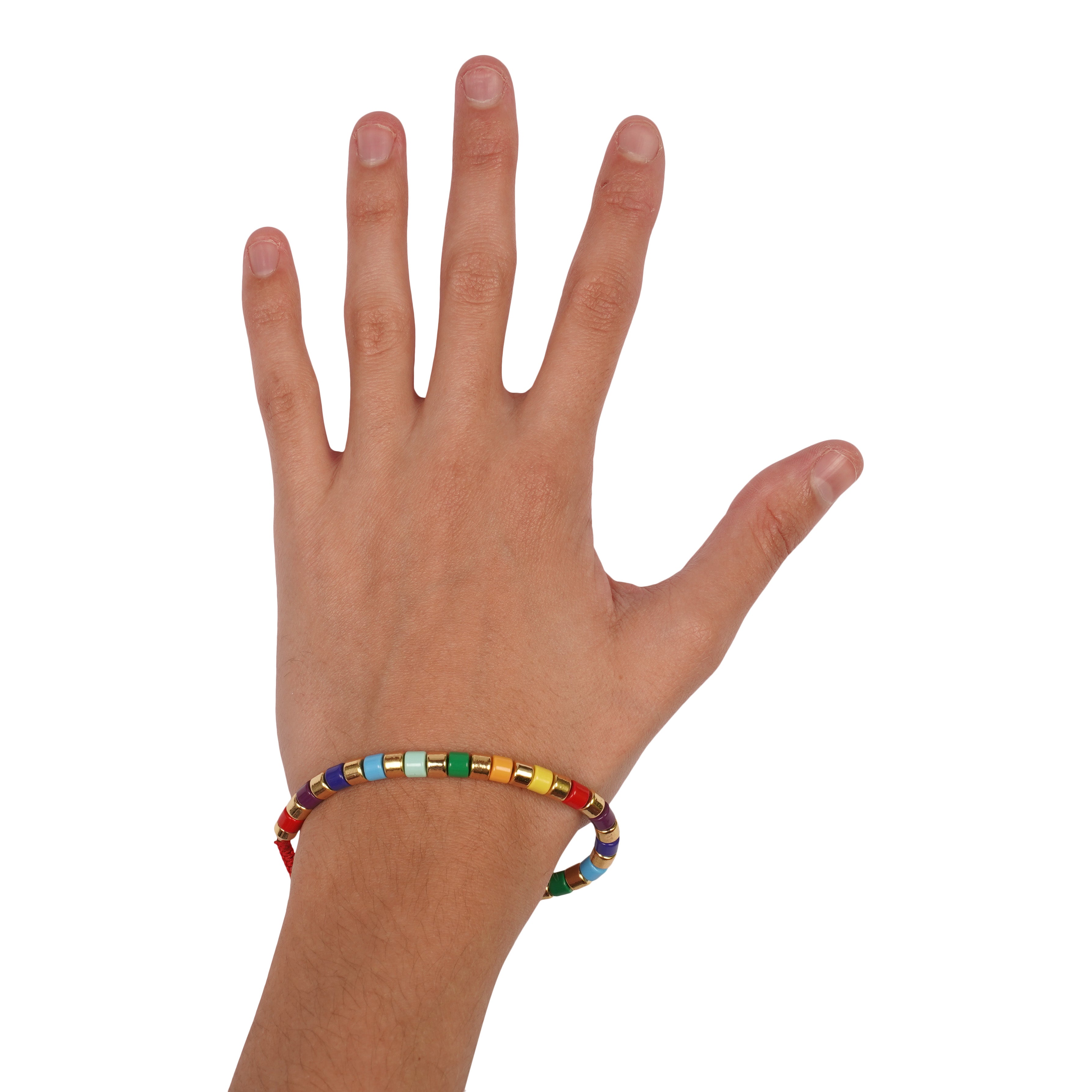 Medium Rainbow & Gold Bracelet - Denny's