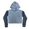 Colorblock Sleeve Hoodie - Denny's