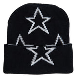 White Star Knit Hat - Denny's