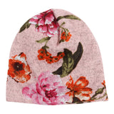 Mauve Floral Hat - Denny's