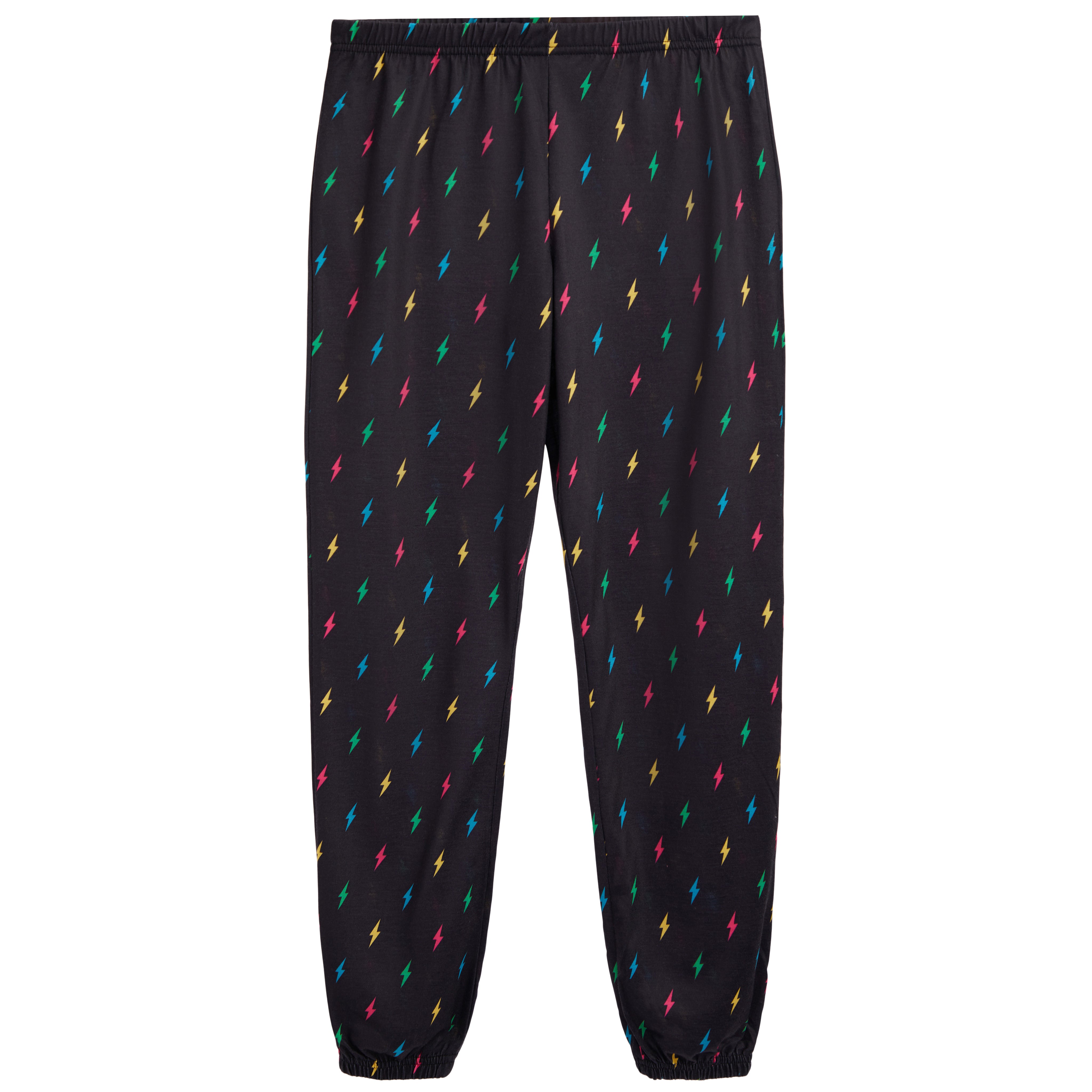 Multi Color Mini Lightening Bolt Jogger - Denny's