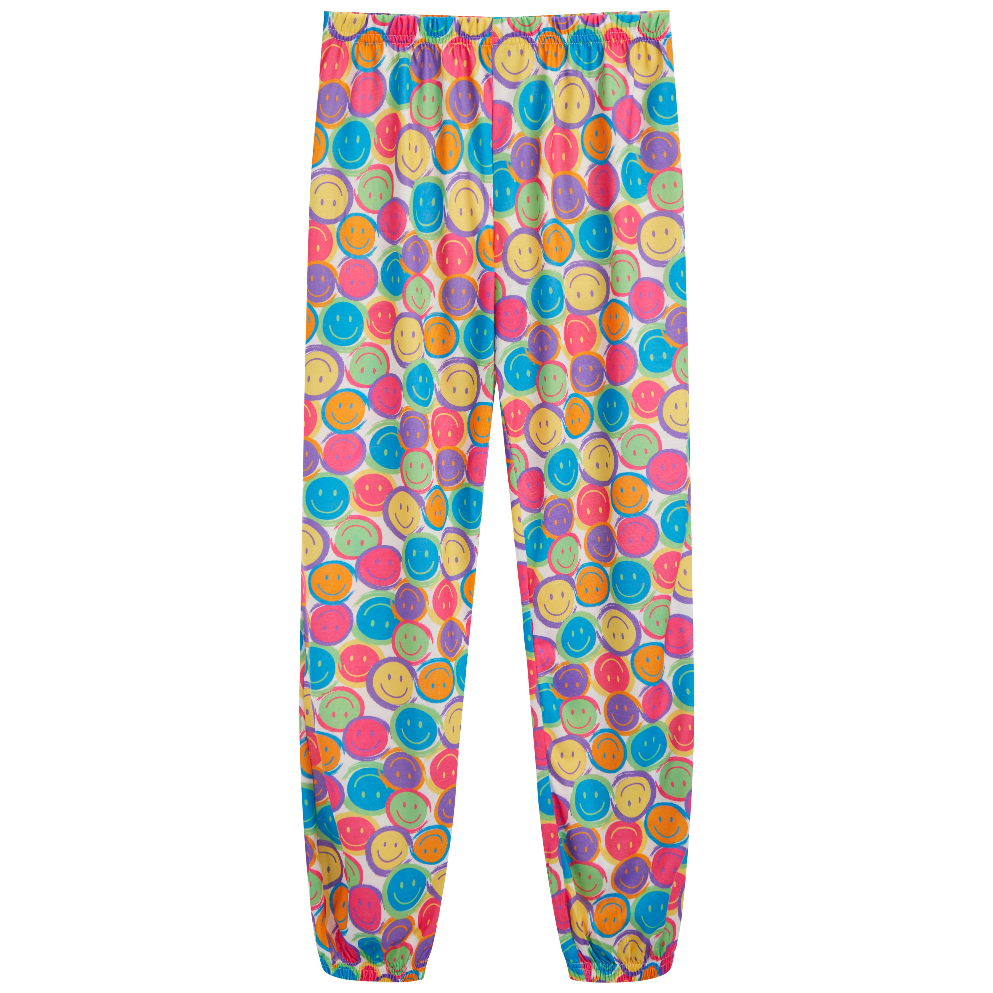 Multi Color Smilie Jogger - Denny's