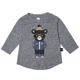 Long Sleeve Tee with Hux Bear - Denny's