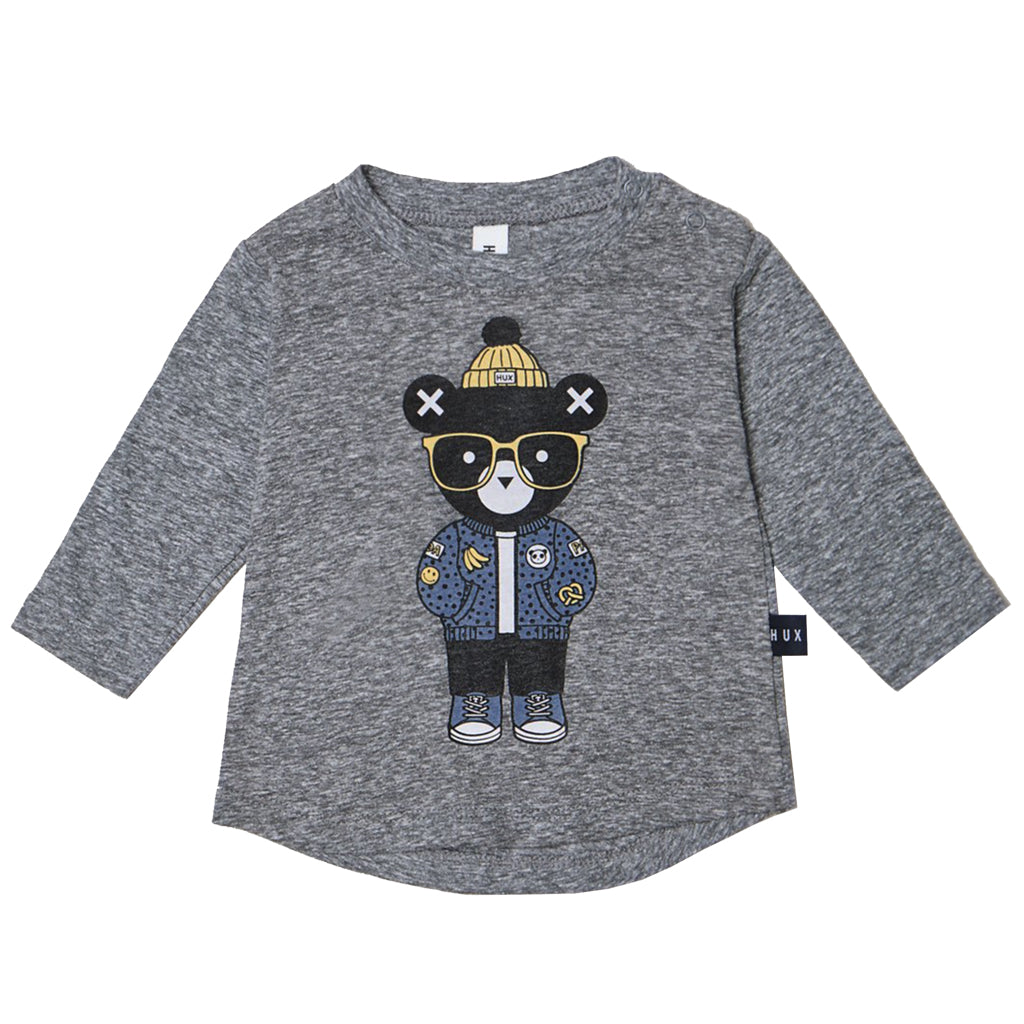 Hux Bear Long Sleeve Tee - Denny's