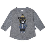 Hux Bear Long Sleeve Tee - Denny's