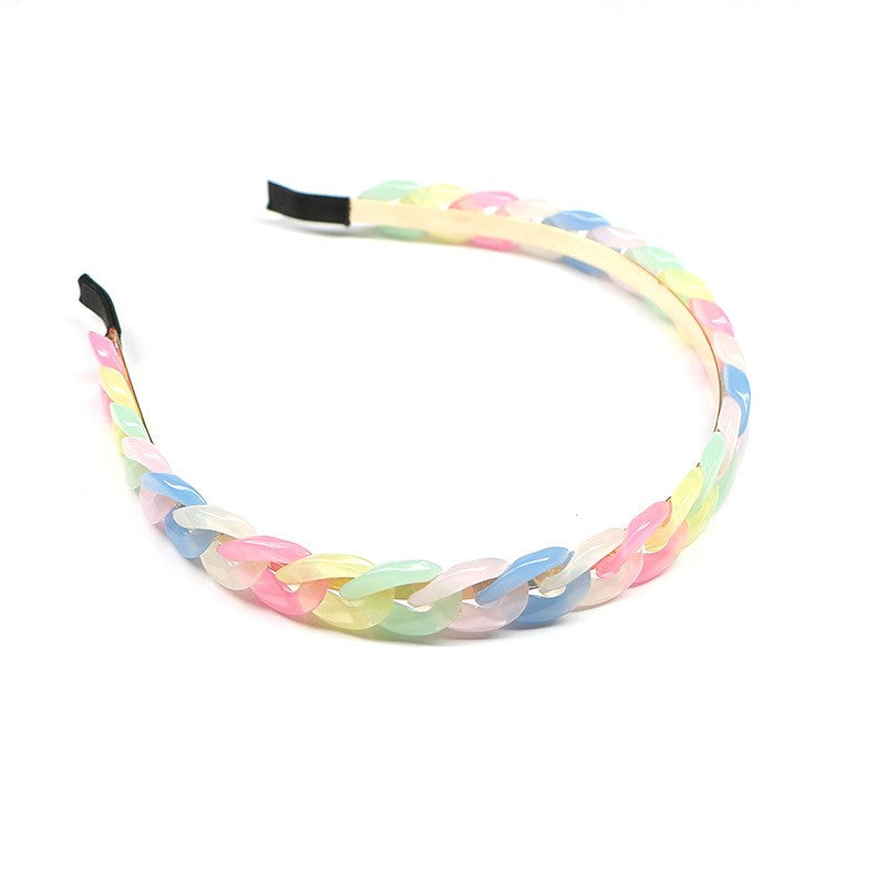 Plastic Chain Hard Headband - Denny's