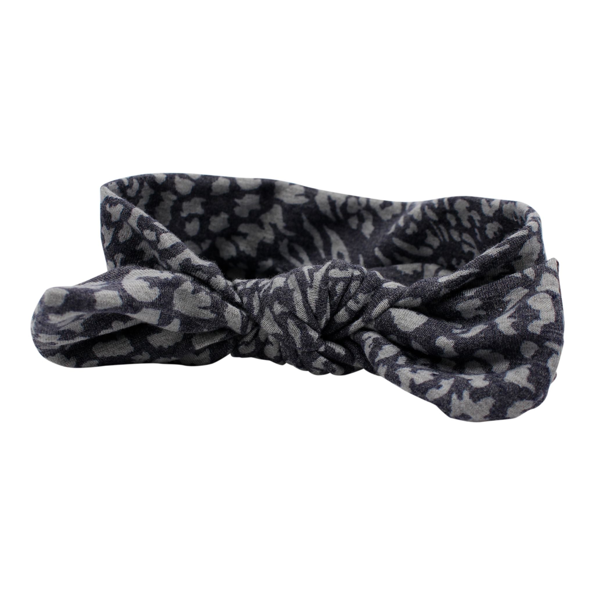 Grey Cheetah Headband - Denny's