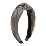 Faux Leather Knot Headband - Denny's