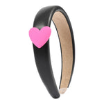 Heart Leather Headband - Denny's