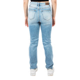Zoey HR Knee Ripped Mom Jean - Denny's