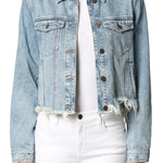 Classic Crop Fitted Jacket - Denny's