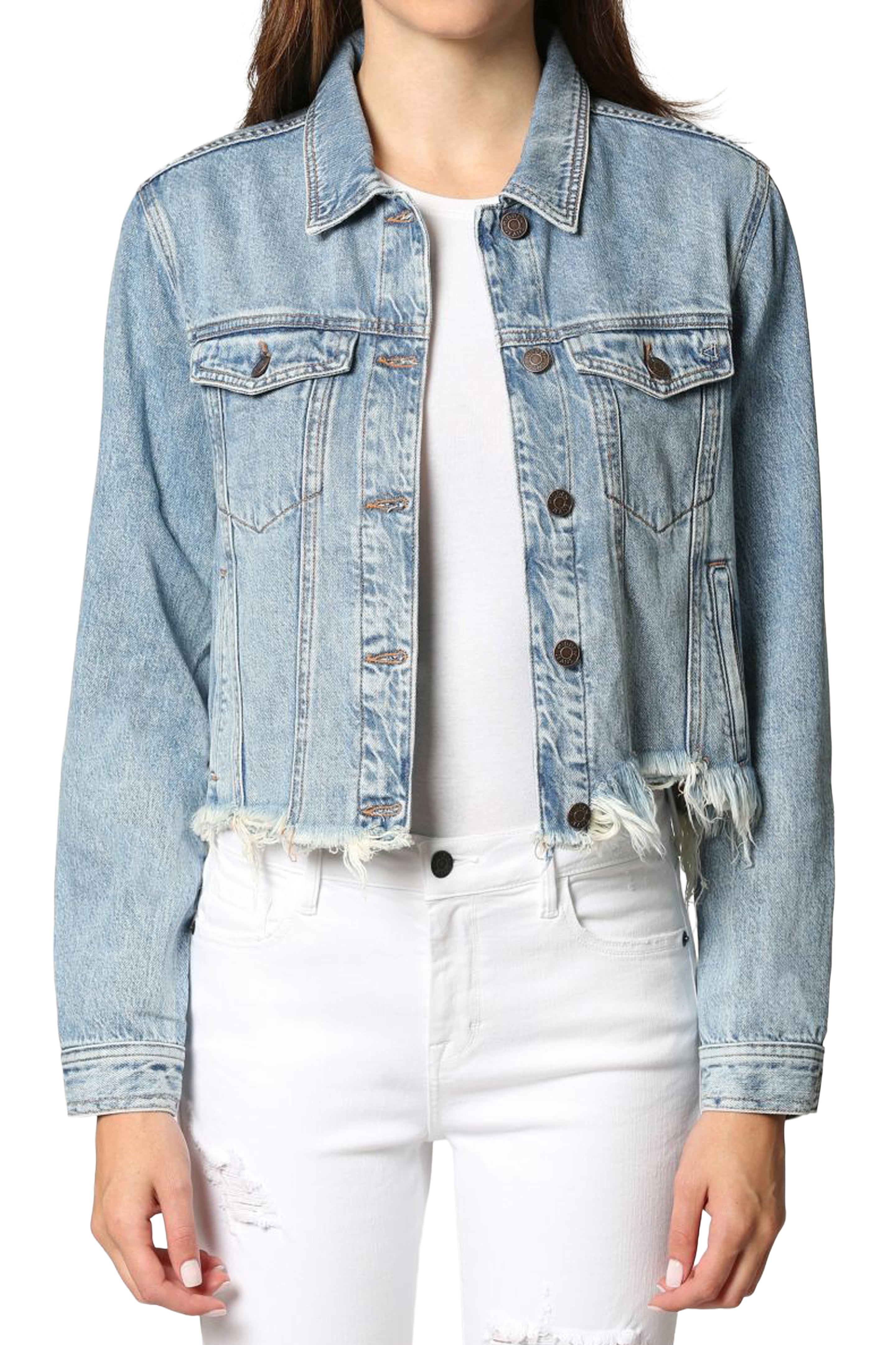 Classic Crop Fitted Jacket - Denny's