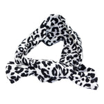 Headband Black / White Cheetah - Denny's