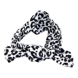 Headband Black / White Cheetah - Denny's