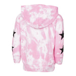 Pink Tie Dye Star Hoodie - Denny's