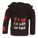 I'm With the Band Zip Up Hoody - Denny's