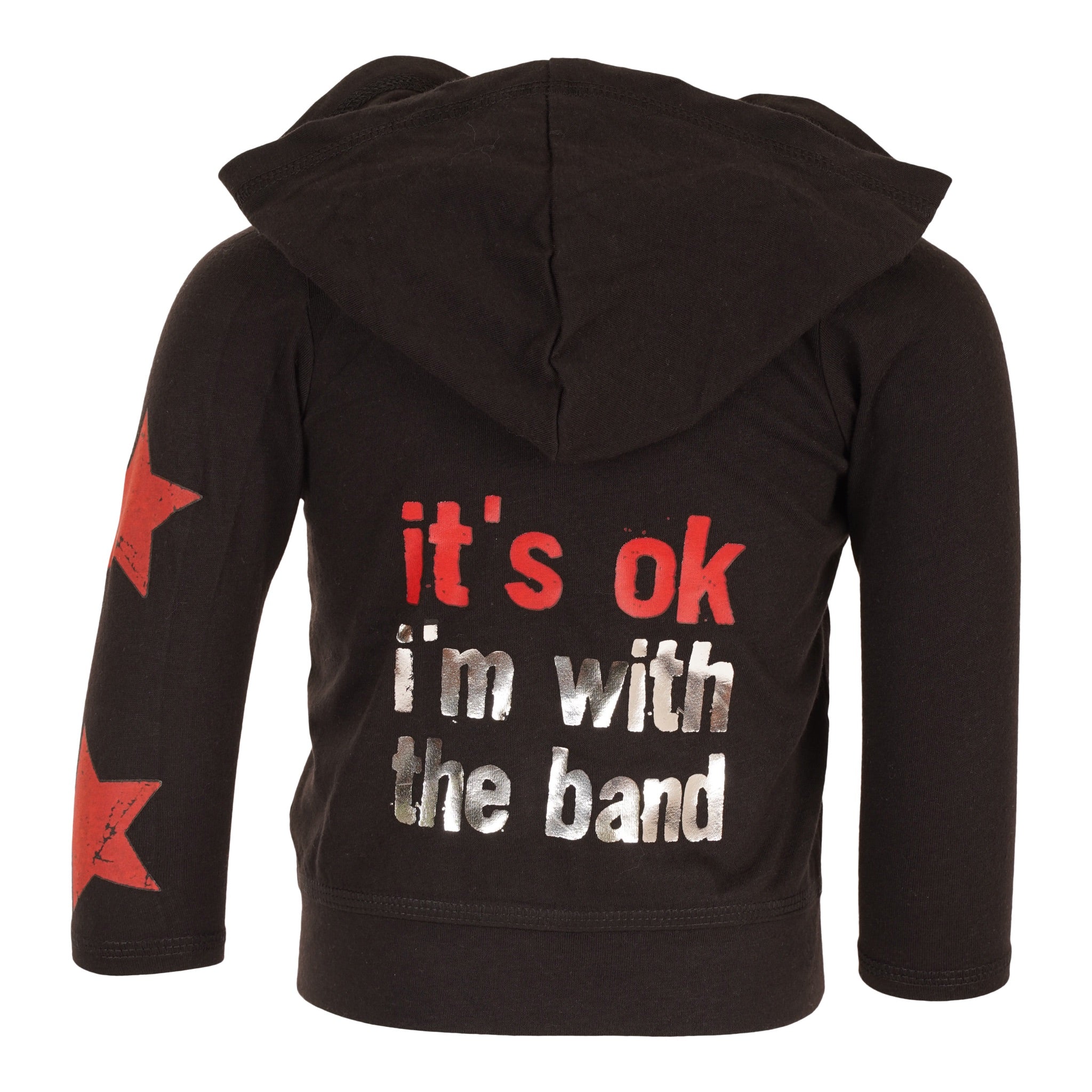I'm With the Band Zip Up Hoody - Denny's