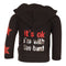 I'm With the Band Zip Up Hoody - Denny's