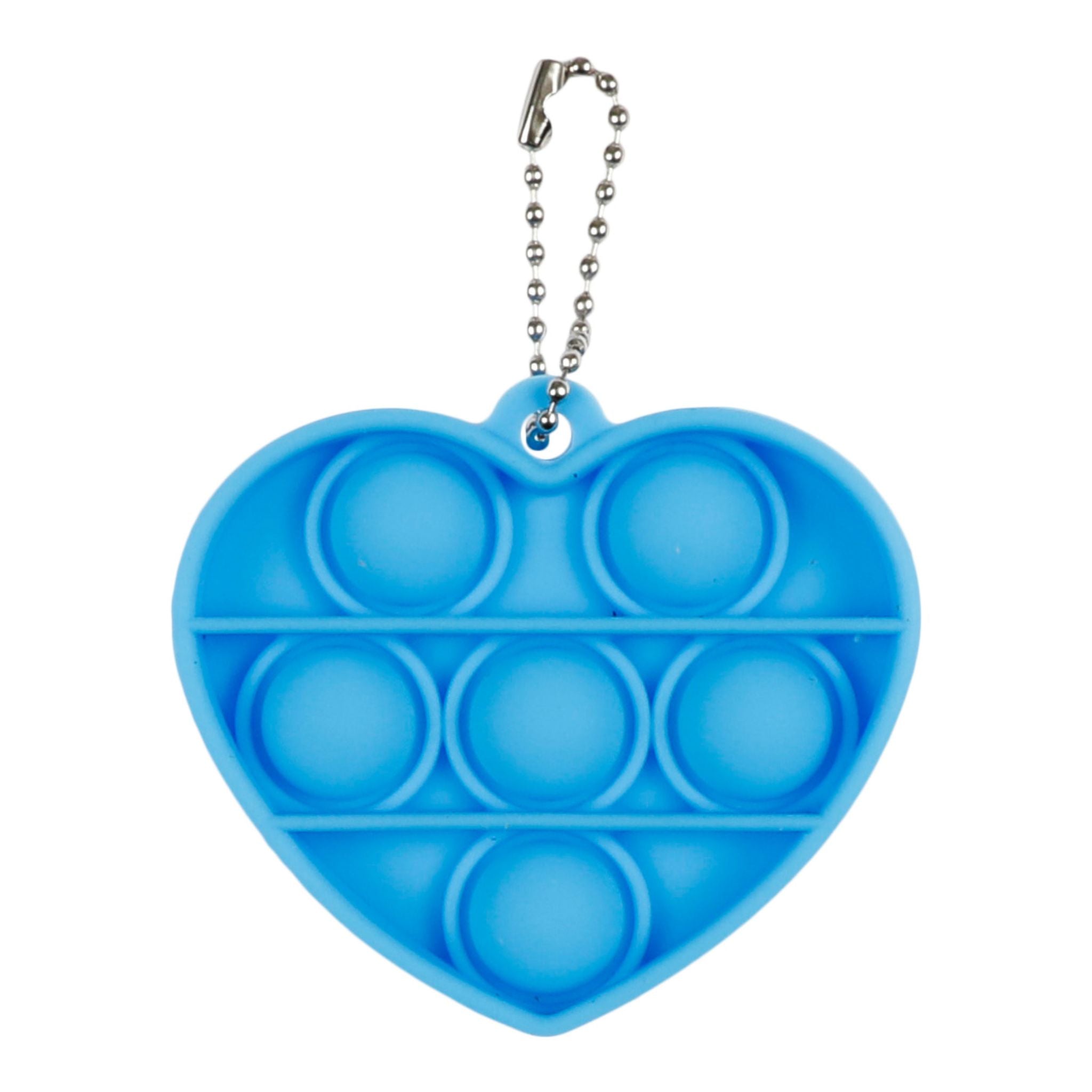 Push Pop Mini Heart Keychain - Denny's