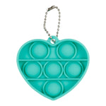 Push Pop Mini Heart Keychain - Denny's