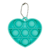 Push Pop Mini Heart Keychain - Denny's