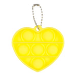 Push Pop Mini Heart Keychain - Denny's