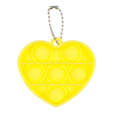 Push Pop Mini Heart Keychain - Denny's