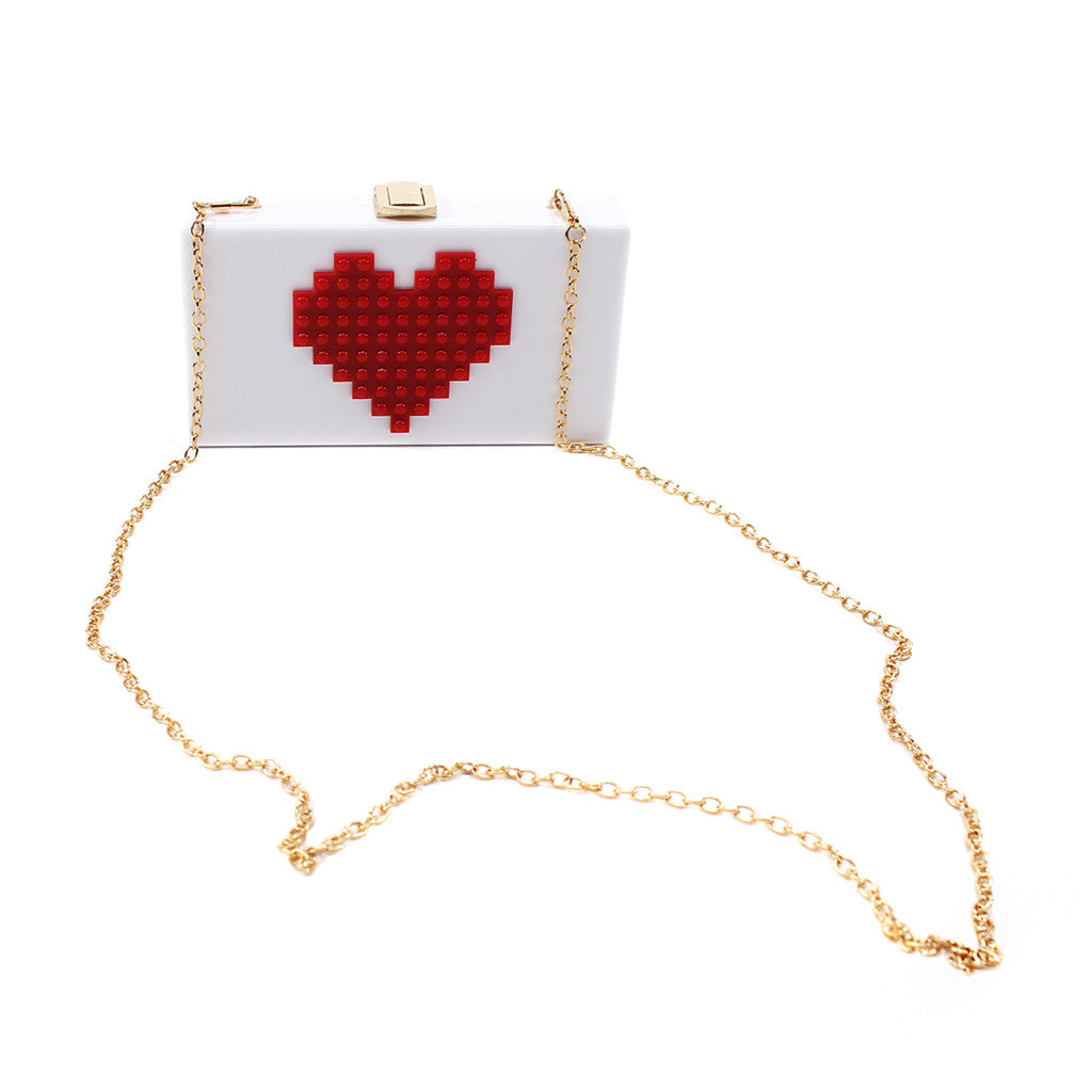 Lucite Clutch - Denny's
