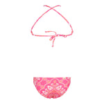 2pc Hi-neck Strawberry Bandana Bikini - Denny's