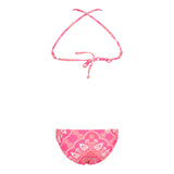 2pc Hi-neck Strawberry Bandana Bikini - Denny's