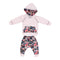 Two Piece Hoody set with Harem Pant - Denny's