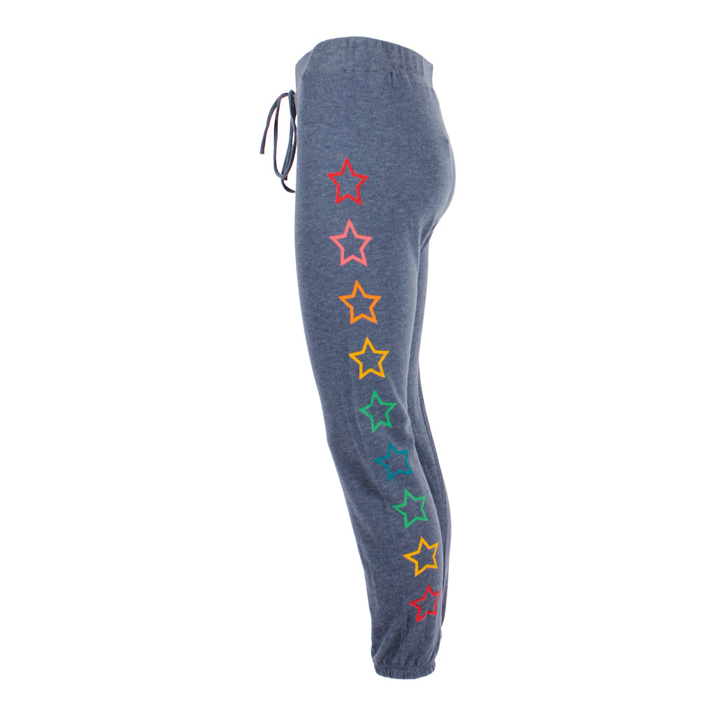 Rainbow Side Star Jogger - Denny's
