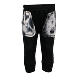 White & Black Tie Dye Pockets Harem Pant - Denny's